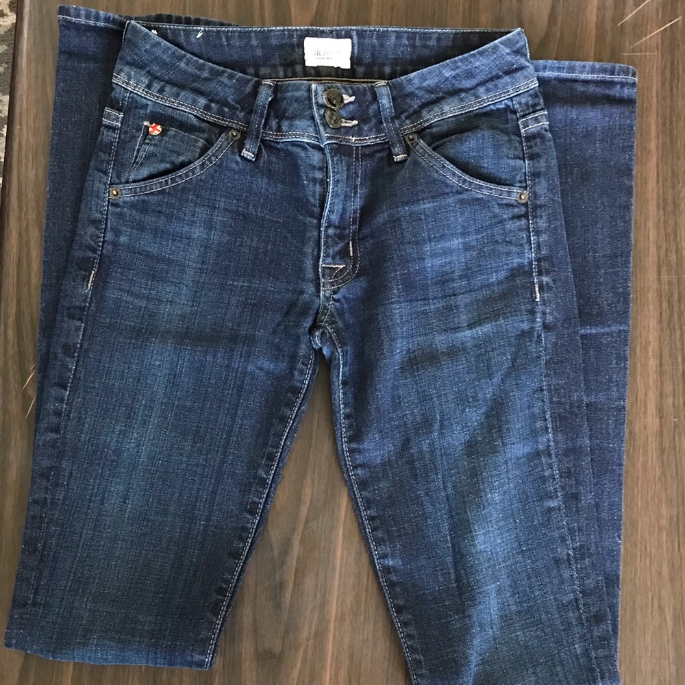 Hudson “Beth” Midrise Baby Boot Jeans